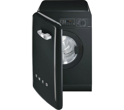 SMEG  WMFABNE1 Washing Machine - Black